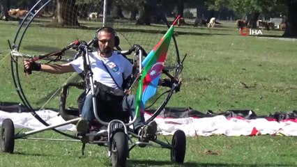 Havacılardan Azerbaycan’a gökyüzünden destek