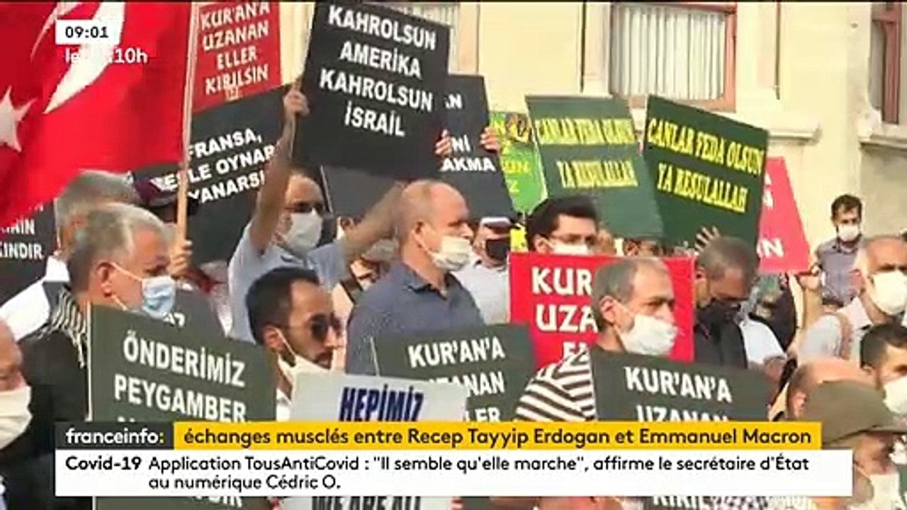 Le président turc Recep Tayyip Erdogan dénonce l'attitude d'Emmanuel Macron envers les musulmans de France et s'interroge sur sa "santé mentale" - Colère de l'Elysée qui évoque des propos inacceptables