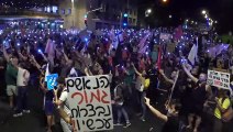 Decenas de miles de personas protestan contra Netanyahu en Israel