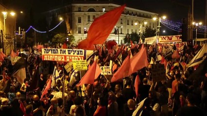 Ισραήλ: Διαδηλωτές κατά Νετανιάχου