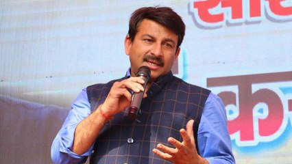 Congress standing with Sushant's murderers: Manoj Tiwari