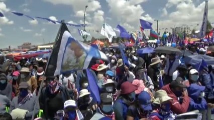 El Movimiento al Socialismo (MAS) celebra su regreso al poder en Bolivia