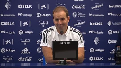 Arrasate: "Ha sido seguramente un partido poco vistoso, pero era lo que tocaba"