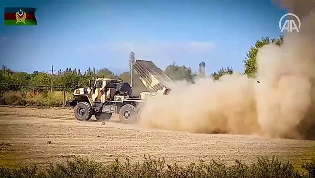 Azerbaycan ordusu, Ermenistan ordusuna ait hedefleri vurmaya devam ediyor