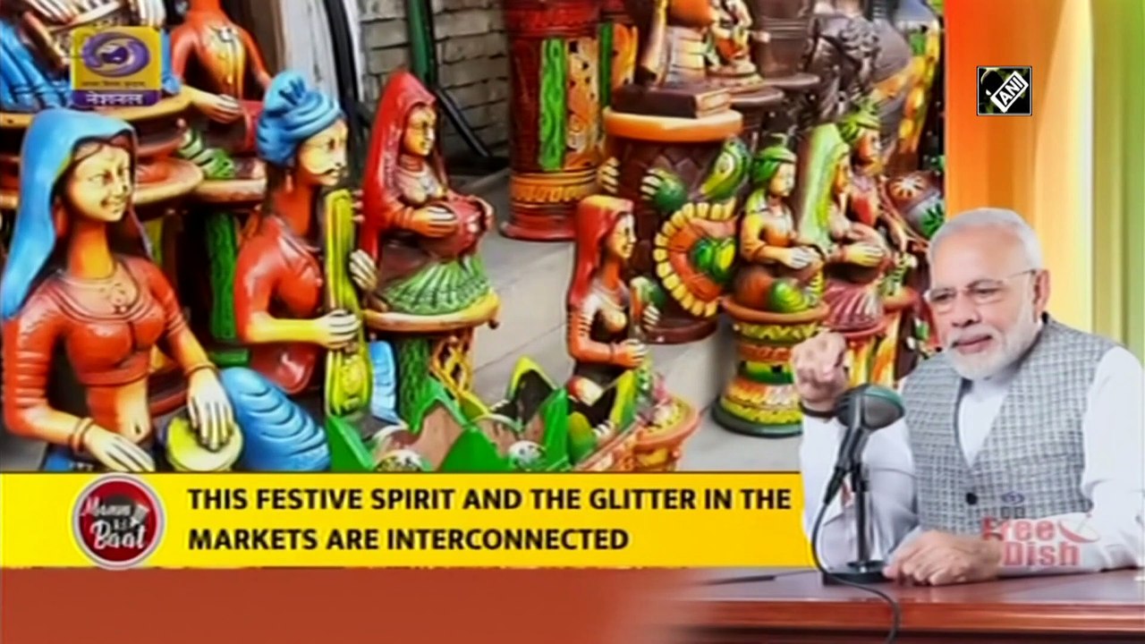Mann Ki Baat: PM Modi bats for buying local products this festive season