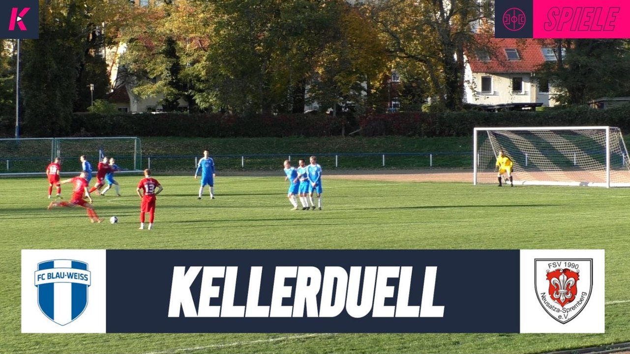 Freistoß-Kracher und  im Kellerduell | Blau-Weiß Leipzig – FSV Neusalza-Spremberg (Sachsenliga)