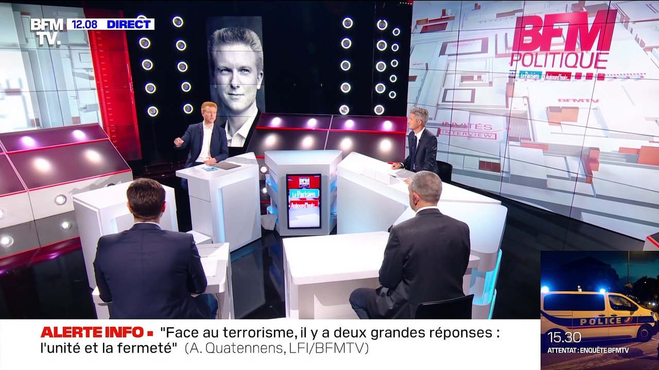 "Face au terrorisme, il y a deux grandes réponses : l'unité et la fermeté", Adrien Quatennens - 25/10