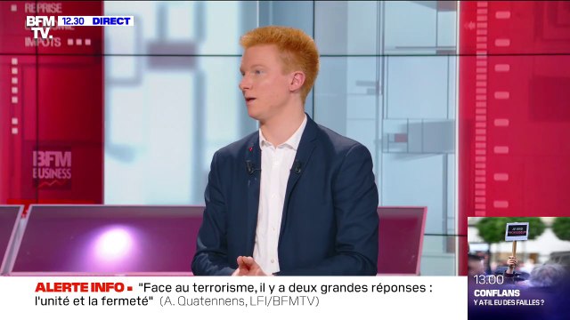 Adrien Quatennens pense que compte-tenu de l'expérience qui est la sienne , Jean-Luc Mélenchon est le mieux placé pour l'élection de 2022