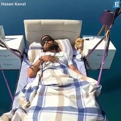 This Guy Is Taking a Nap In His Flying Bedroom... INSANE!!!!!