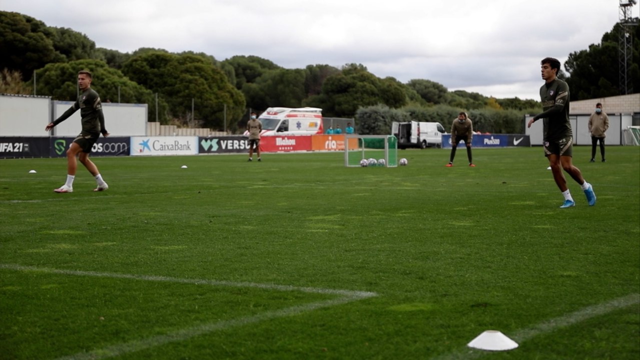 El Atlético vuelve a los entrenamientos tras la victoria en LaLiga ante el Real Betis