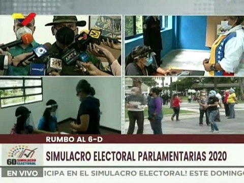 CEOFANB: FANB activa en la custodia, resguardo y protección de los votantes en las 8 REDI durante simulacro