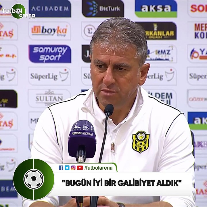 Hamza Hamzaoğlu: "Bugün iyi bir galibiyet aldık"