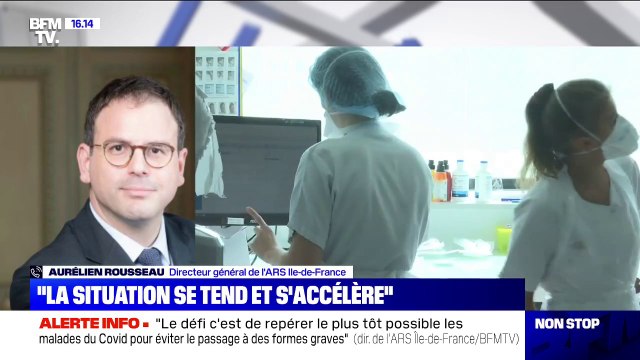 Pour Aurélien Rousseau, directeur de l'ARS Île-de-France, on verra en début de semaine si le couvre-feu a permis de réguler le flot de malades