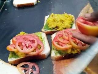 Yammy! Koyle Wala Bombay Sandwich Price 50Rs At Viman Nagar, Pune