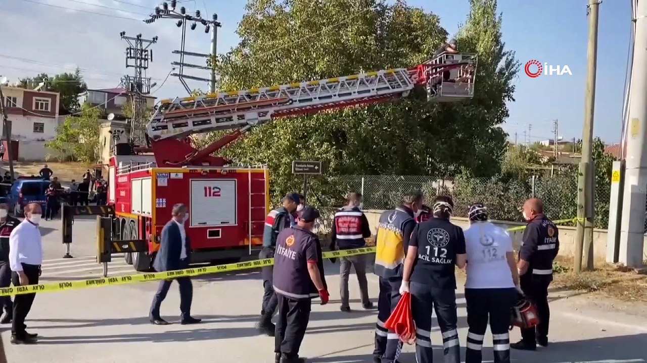Ceviz çırparken elektrik akımına kapılarak hayatını kaybetti