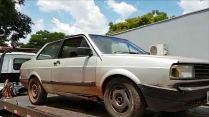 Voyage encontrado no Bairro Sanga Funda é levado à delegacia