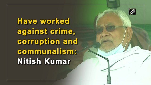 Have worked against crime, corruption and communalism: Nitish Kumar