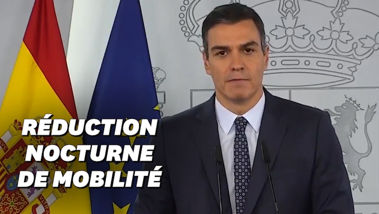 En Espagne, Pedro Sanchez instaure un couvre-feu qui n'en a pas le nom