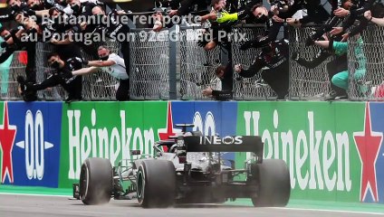 F1: Lewis Hamilton seul recordman de victoires en Grands Prix