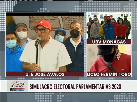 GPPSB: Centros habilitados están abarrotados para participar en simulacro de votación