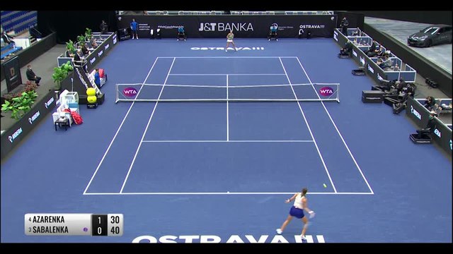 Sabalenka beats Azarenka to win Ostrava Open showpiece