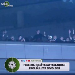 Fenerbahçeli taraftarlaan Erol Bulut'a sevgi seli