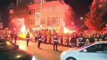 Fenerbahçe taraftarı, Kadıköy'de coştu