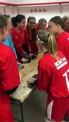 Deuxième rencontre à 11 pour les U18F et une victoire face au FC Woippy qui évolue en U18 R1F 2 à 1 avec des buts de Pauline S.