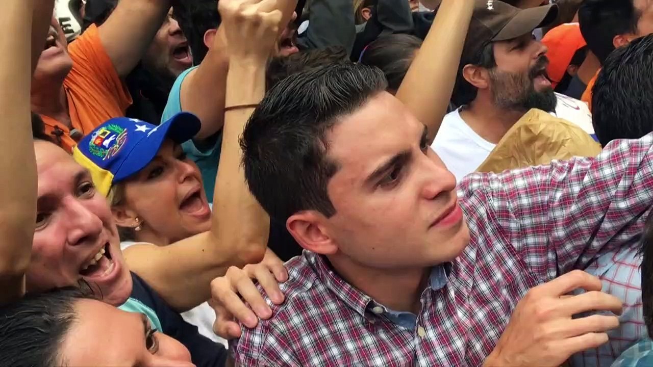 Líder opositor venezolano Leopoldo López ya está en Madrid