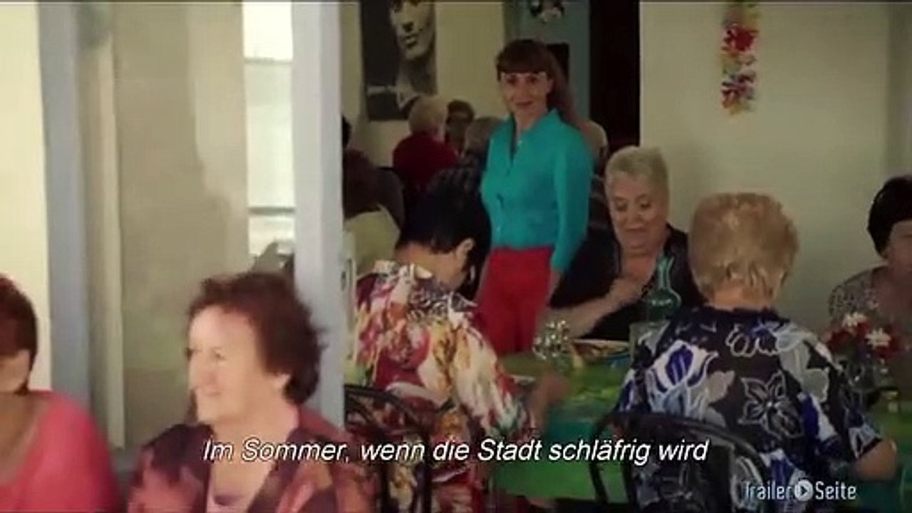 Ausschnitt aus Cafe Olympique: Cafe und Meer