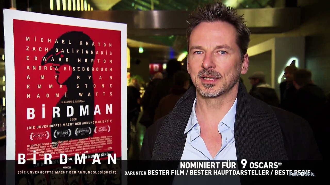 Reaktionstrailer zu birdman