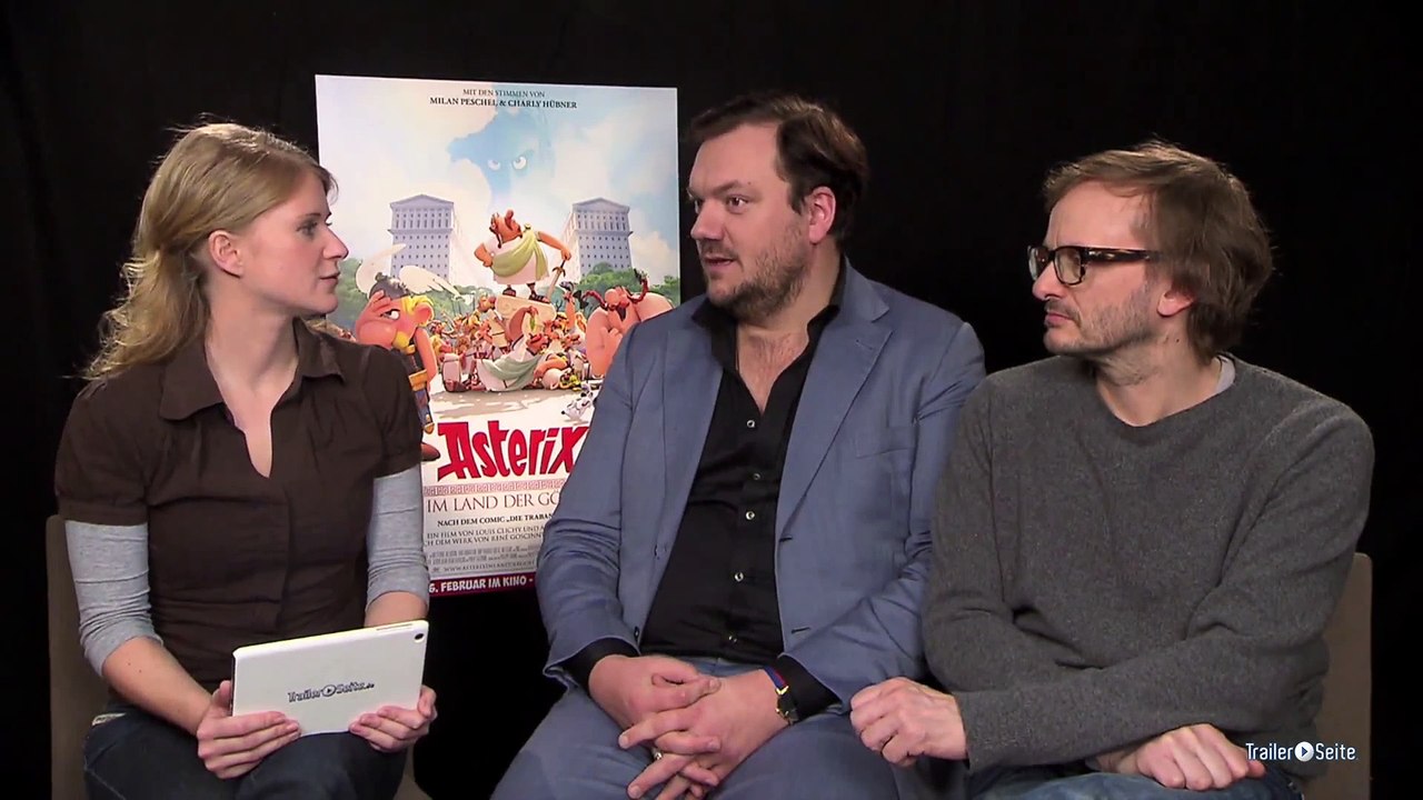 Milan Peschel und Charly Hübner Interview zu: Asterix - Im Land Der Götter