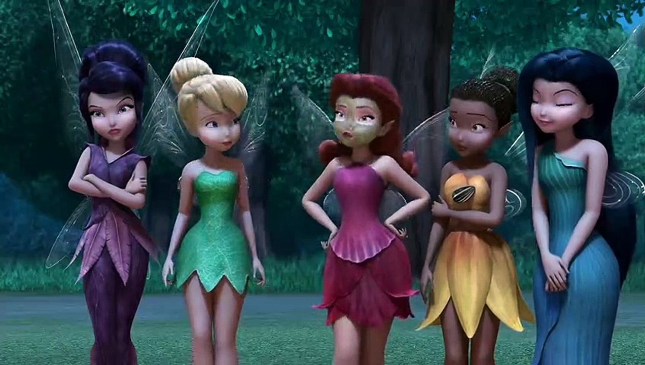 Ausschnitt aus Tinkerbell Und Die Legende Vom Nimmerbiest: Die Ladies treffen Krummel