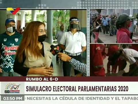 Proyecto Social califica simulacro electoral como un proceso pulcro garante de bioseguridad para electores