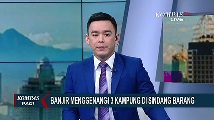 Sungai Ciwaduk Meluap Rendam 3 Kampung di Cianjur