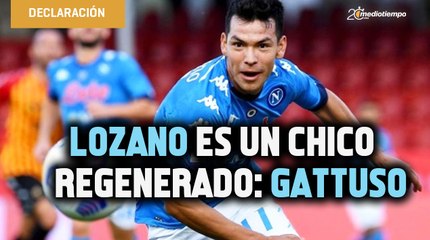 Gattuso quiere mucho más del Chucky Lozano: 'Lo deseo ver más fino, debe incidir'