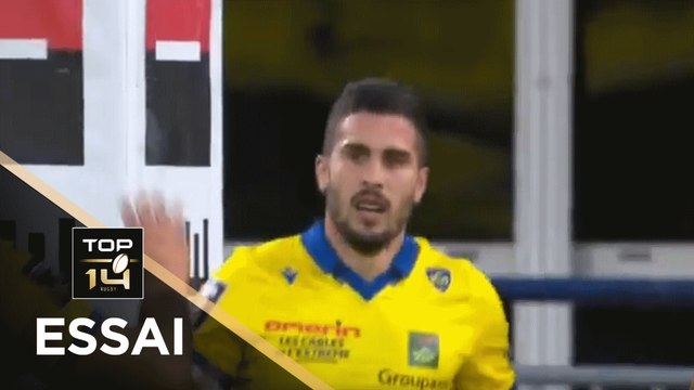 TOP 14 - Essai de Sébastien BEZY (ASM) - Clermont - Pau - J6 - Saison 2020/2021
