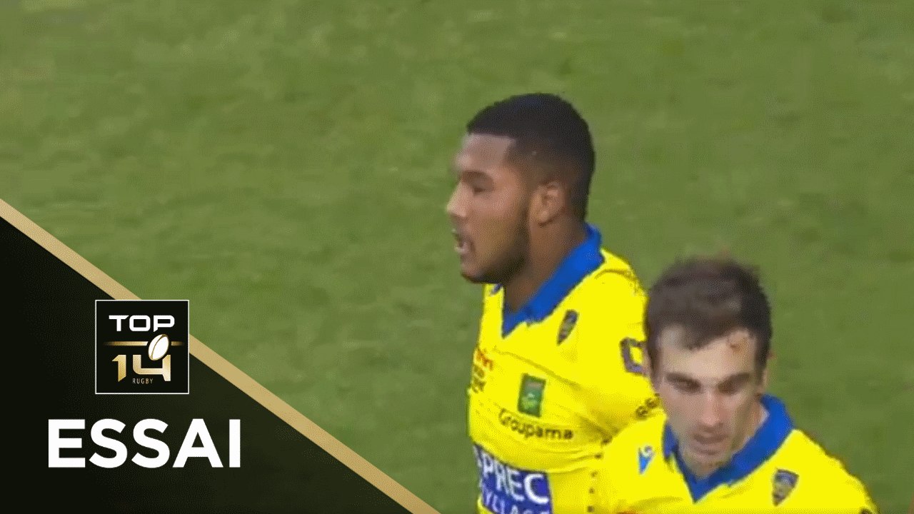TOP 14 - Essai de Cheikh TIBERGHIEN (ASM) - Clermont - Pau - J6 - Saison 2020/2021