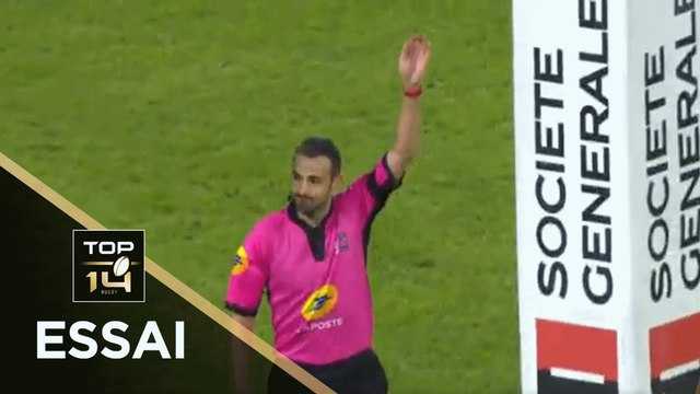 TOP 14 - Essai de PENALITE (ASM) - Clermont - Pau - J6 - Saison 2020/2021