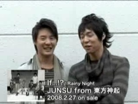 20080219 AVEXnet - If...! Junsu Comment [ONTVXQ]