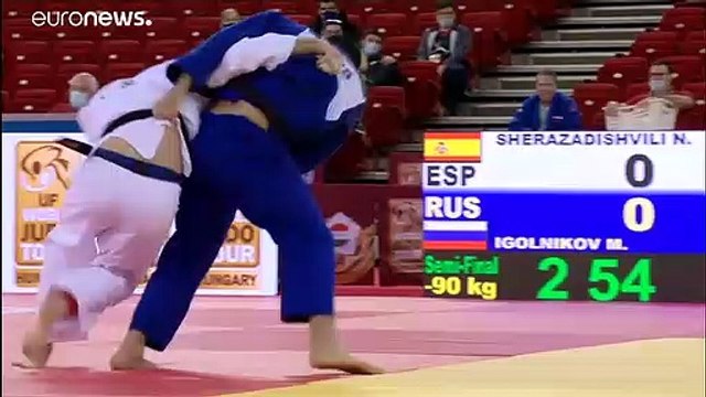 Blaze of glory for Russia on final round of 2020 Budapest Grand Slam