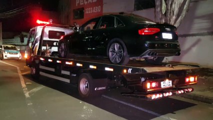 Audi e Jetta são apreendidos em ação da PM e da Transitar