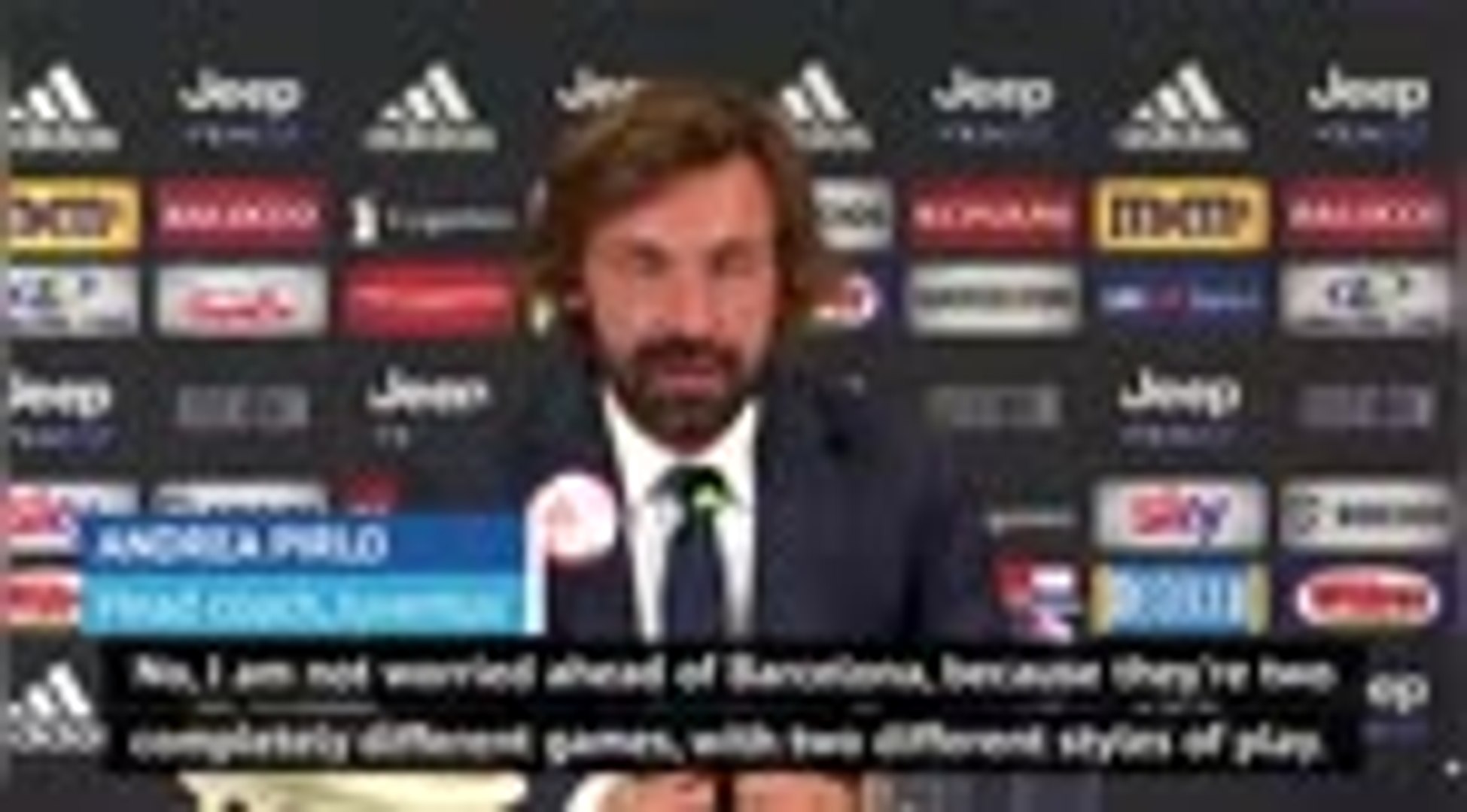 Paja Mesa final el estudio Pirlo 'not worried' by Barcelona after disappointing Verona draw - video  Dailymotion