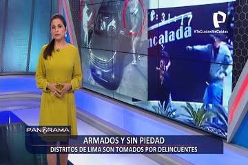 Armados y sin piedad: distritos de Lima son tomados por peligrosos delincuentes