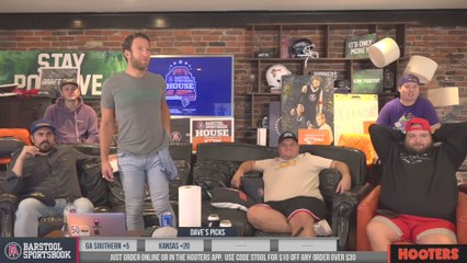 Full Replay (Part 1): College Football - Week 8 at the Barstool Sportsbook House