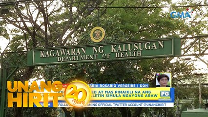 Unang Hirit: Panayam kay Usec. Maria Rosario Vergiere