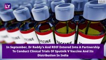 COVID-19 Vaccine Update: Sputnik V To Undergo Trial In India, Dr Reddys Gets DCGI Approval, Serum Institute, Bharat Biotech To Start Intranasal Vaccine Trials