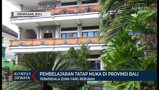 Pembelajaran Tatap Muka Di Provinsi Bali Terkendala Zona Yang Berubah