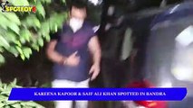 Kareena Kapoor & Saif Ali Khan Spotted in Bandra | SpotboyE
