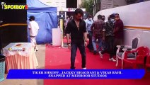 Tiger Shroff, Jackky Bhagnani & Vikas Bahl Snapped At Mehboob Studios | SpotboyE